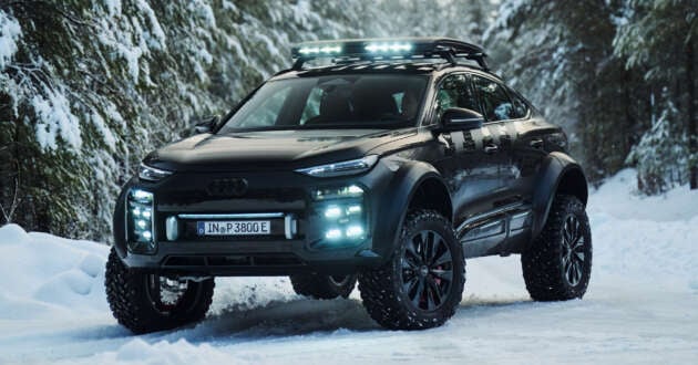 Audi Q6 e-tron offroad concept – 517 PS electric SUV prototype gets portal axles, greater off-road capability