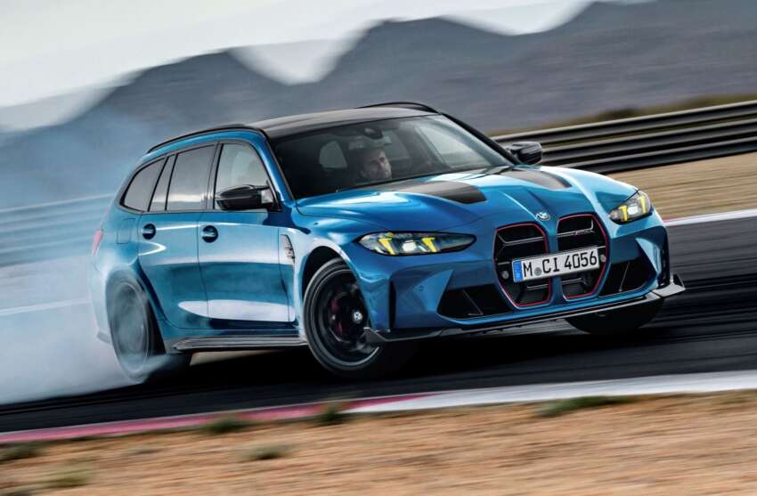 BMW M3 CS Touring 2025 diperkenal – wagon prestasi lebih berkuasa, lebih ringan, 550 PS, 0-100 km/j 3.5s! 1877892