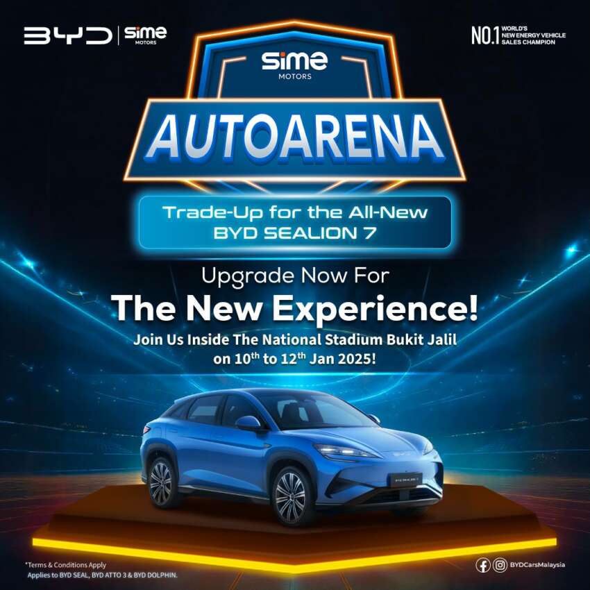 BYD at Sime Motors AutoArena: RM25k trade-in promo for BYD SEAL PERFORMANCE; book for RM800 rebate 1869648