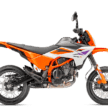 KTM 390 SMC R diperkenal – supermoto 398 cc kuasa 44 hp, 39 Nm, ABS dua mod, suspensi boleh laras