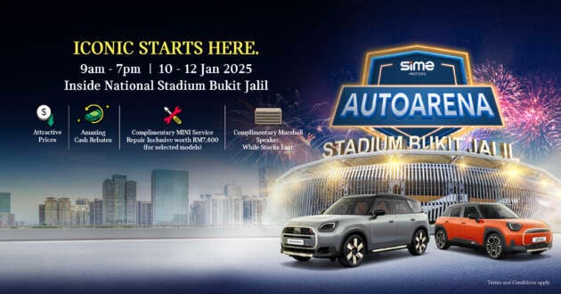 Start 2025 right – great BMW, MINI, Motorrad deals by Auto Bavaria at Sime Motors AutoArena, Jan 10-12