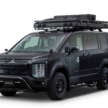 Mitsubishi Outlander inspired by Metal Gear Solid, custom Tritons, Delica for 2025 Tokyo Auto Salon