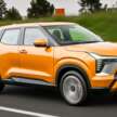 Mitsubishi XForce ke pasaran Afrika Selatan sebagai Outlander Sport, ganti ASX, diimport dari Indonesia