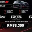Proton X50 Sport Edition dilancar – luaran hitam, kit badan merah, 1k unit berasaskan Premium; RM98,300