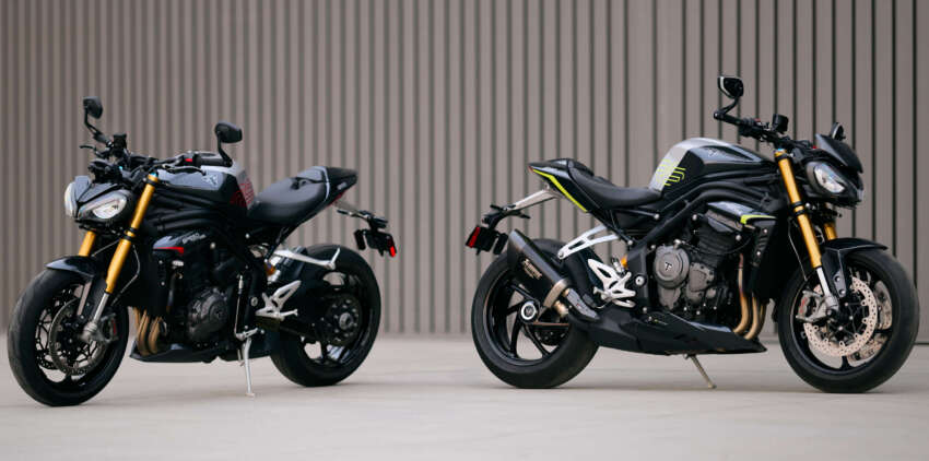 Triumph Speed Triple 1200 RS 2025 – kuasa bertambah menjadi 183 PS, 128 Nm, suspensi semi aktif Ohlins 1878194