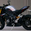Triumph Speed Triple 1200 RS 2025 – kuasa bertambah menjadi 183 PS, 128 Nm, suspensi semi aktif Ohlins