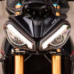 Triumph Speed Triple 1200 RS 2025 – kuasa bertambah menjadi 183 PS, 128 Nm, suspensi semi aktif Ohlins