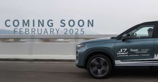 Jaecoo J7 PHEV dilancar bulan ini — 4.9 l/100 km, 88 km EV, 1,200 km jarak total; anggaran harga RM170k