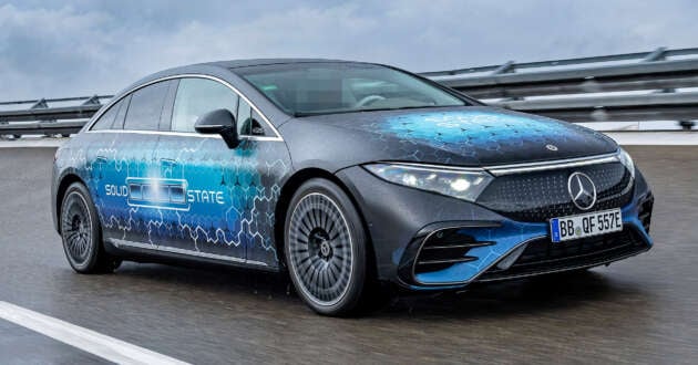 Mercedes-Benz begins road tests of solid-state EV battery – over 1k km range expected fr EQS prototype