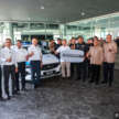 Proton serah S70 kepada Polis daerah Muallim untuk digunakan sebagai kereta peronda di Tanjong Malim
