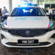 Proton serah S70 kepada Polis daerah Muallim untuk digunakan sebagai kereta peronda di Tanjong Malim