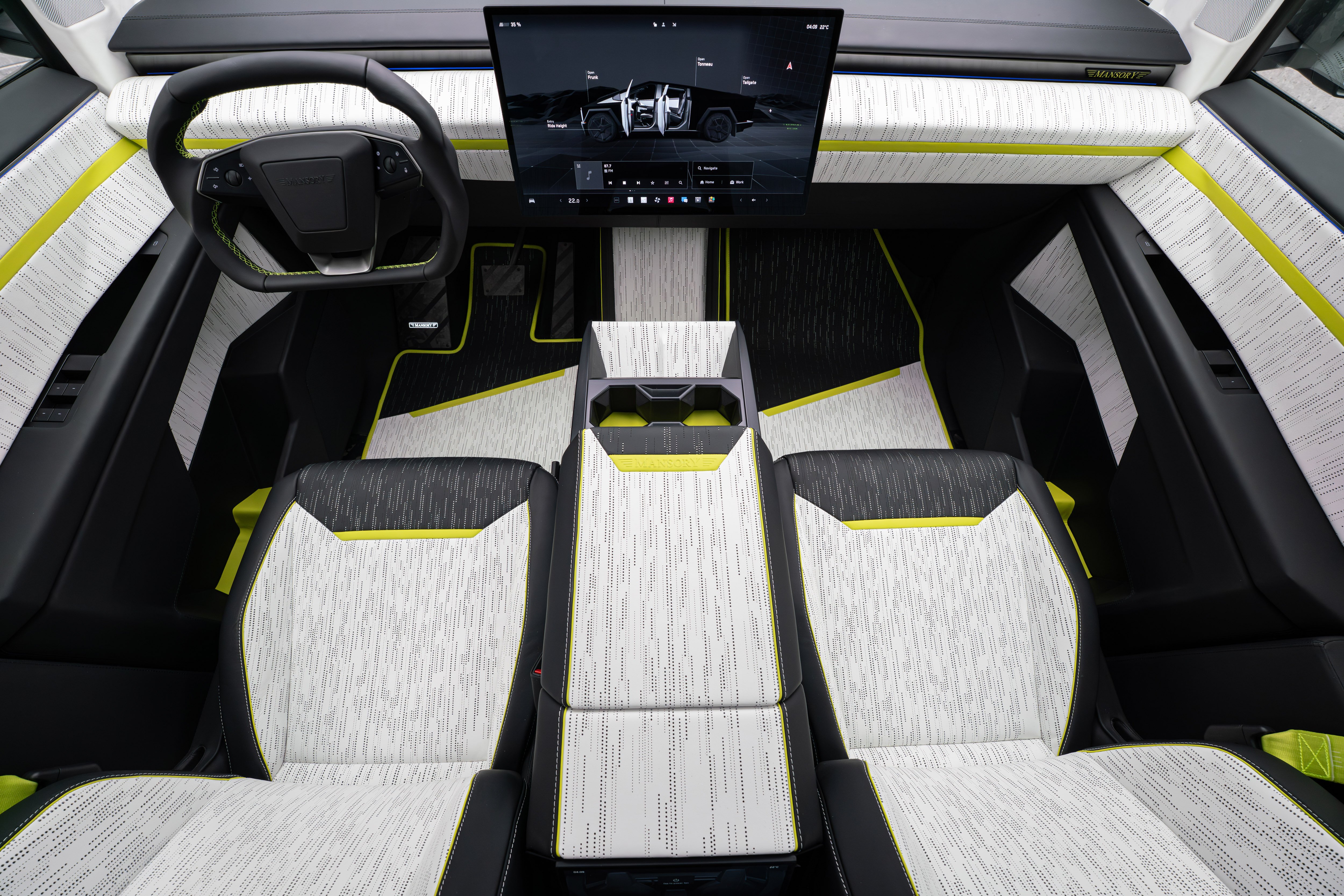 Tesla Cybertruck Mansory الاستطالة 15 Tesla Cybertruck Mansory indongation-15