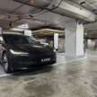 Tesla V4 Supercharger station now in The Gardens Mall – four DC EV chargers, one Destination charger