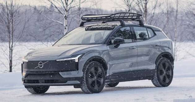 Volvo EX30 Cross Country – EV versi lebih lasak; suspensi lebih tinggi, tayar AT dan pelindung badan
