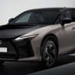 2025 Lexus RZ debuts – new 550e F Sport, steer-by-wire, simulated manual shifts; up to 575 km EV range