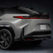 2025 Lexus RZ debuts – new 550e F Sport, steer-by-wire, simulated manual shifts; up to 575 km EV range