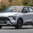 Mitsubishi Xforce HEV muncul di Thailand – tampil sistem hibrid dengan motor elektrik 116 PS/255 Nm