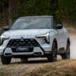 Mitsubishi Xforce HEV muncul di Thailand – tampil sistem hibrid dengan motor elektrik 116 PS/255 Nm