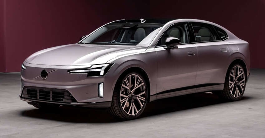 2025 Volvo ES90 debuts – SPA2 platform with 800V tech; up to 680 PS, 870 Nm, 700 km WLTP EV range 1887626