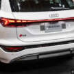 Bangkok 2025: Audi Q6 e-tron EV – 270 kW DC brings 10-80% recharge in 21 mins, up to 625 km range WLTP