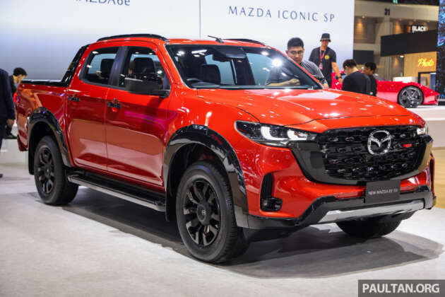 Bangkok 2025: Mazda BT-50 facelift – tampil enjin 2.2L turbodiesel dan kotak gear 8AT baru, bermula RM100k