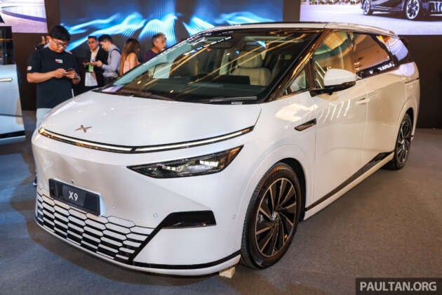 Xpeng X9 dilancarkan di Malaysia — bateri 84.5 kWh dan 101.5 kWh, jarak hingga 590 km; dari RM271k