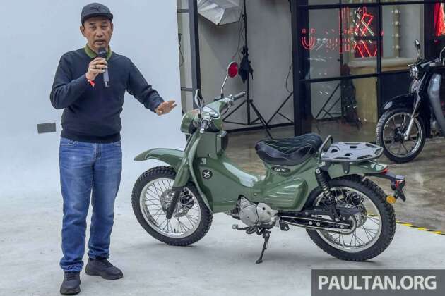 Kamax Cub-X 150 bakal masuk Malaysia suku ketiga tahun ini – kapcai cross enjin 150 cc Fi, sekitar RM9k