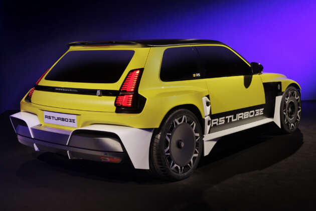 Renault 5 Turbo 3E – jelmaan semula hot-hatch ikonik, 544 PS, RWD, ada brek tangan drift, 0-100 km/j 3.5s!