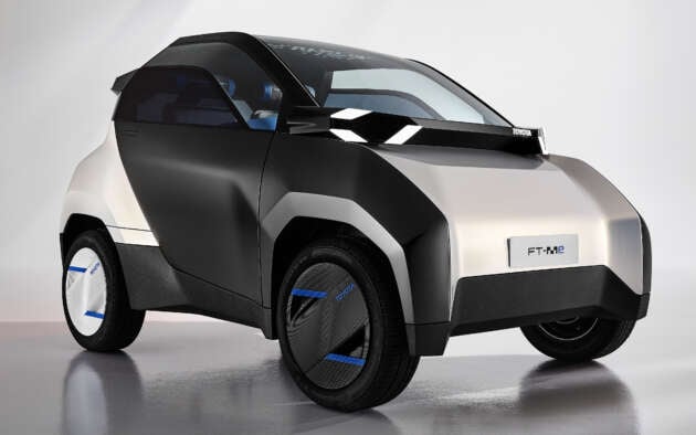 Toyota FT-Me debuts – tiny city car concept; sub-2.5m EV with solar roof; rival to Citroen Ami, Microlino