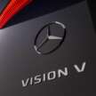 Mercedes-Benz Vision V Concept di Shanghai beri petunjuk kepada van mewah VLE, VLS masa hadapan