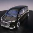 Mercedes-Benz Vision V concept revealed at Shanghai 2025, previews upcoming VLE and VLS luxury EV vans