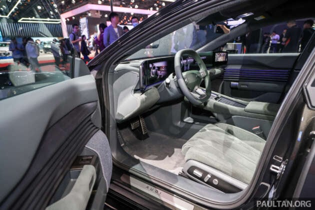 AUDI E5 Sportback EV shown in Shanghai, ditches Ingolstadt design for Chinese style; 770 km range