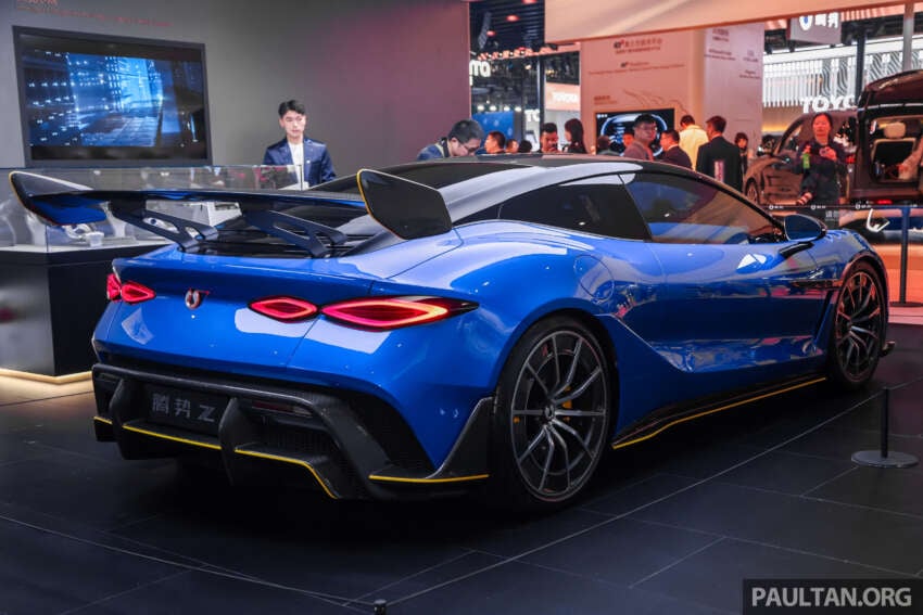 Denza Z in Shanghai – electric sports car concept with magnetic dampers ...