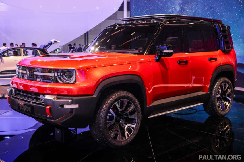 Geely Galaxy Cruiser tampil di Shanghai dengan gaya 4×4, penggerak PHEV – model offroad Proton eMas? 1905936