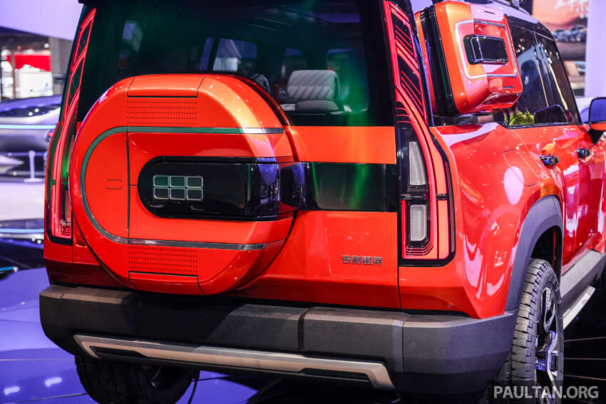 Geely Galaxy Cruiser tampil di Shanghai dengan gaya 4×4, penggerak PHEV – model offroad Proton eMas? 1905947