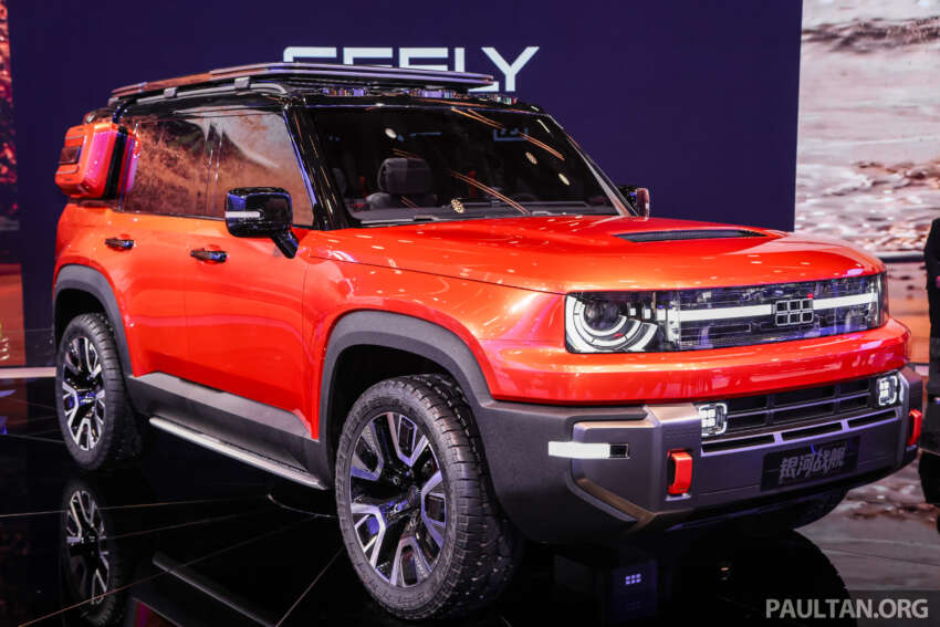 Geely Galaxy Cruiser tampil di Shanghai dengan gaya 4×4, penggerak PHEV – model offroad Proton eMas? 1905937