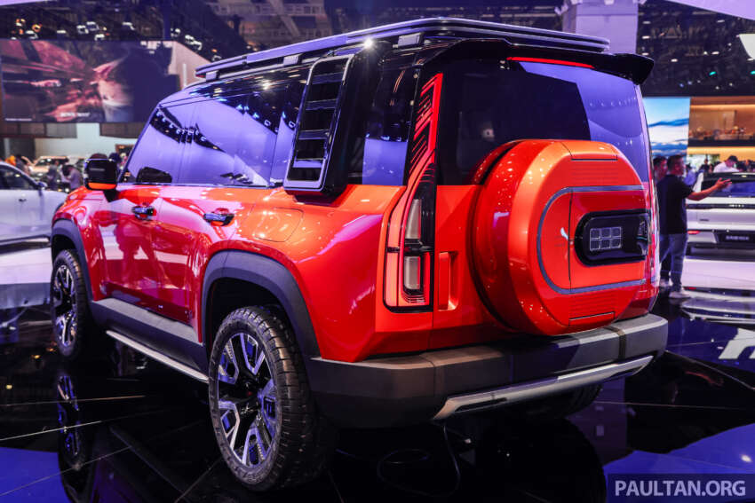 Geely Galaxy Cruiser tampil di Shanghai dengan gaya 4×4, penggerak PHEV – model offroad Proton eMas? 1905938