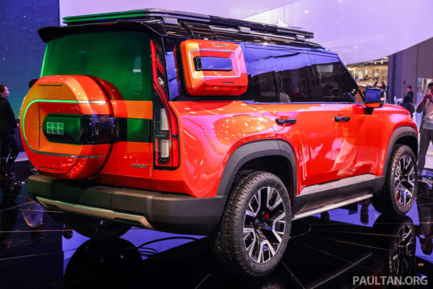 Geely Galaxy Cruiser tampil di Shanghai dengan gaya 4×4, penggerak PHEV – model offroad Proton eMas? 1905939