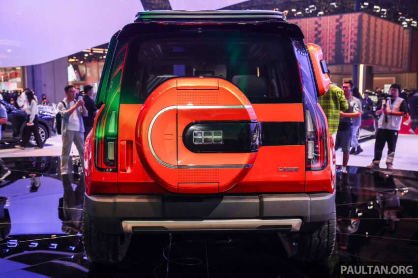 Geely Galaxy Cruiser tampil di Shanghai dengan gaya 4×4, penggerak PHEV – model offroad Proton eMas? 1905941