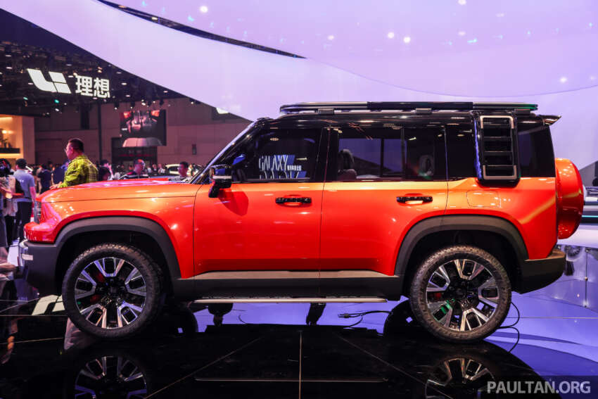 Geely Galaxy Cruiser tampil di Shanghai dengan gaya 4×4, penggerak PHEV – model offroad Proton eMas? 1905943
