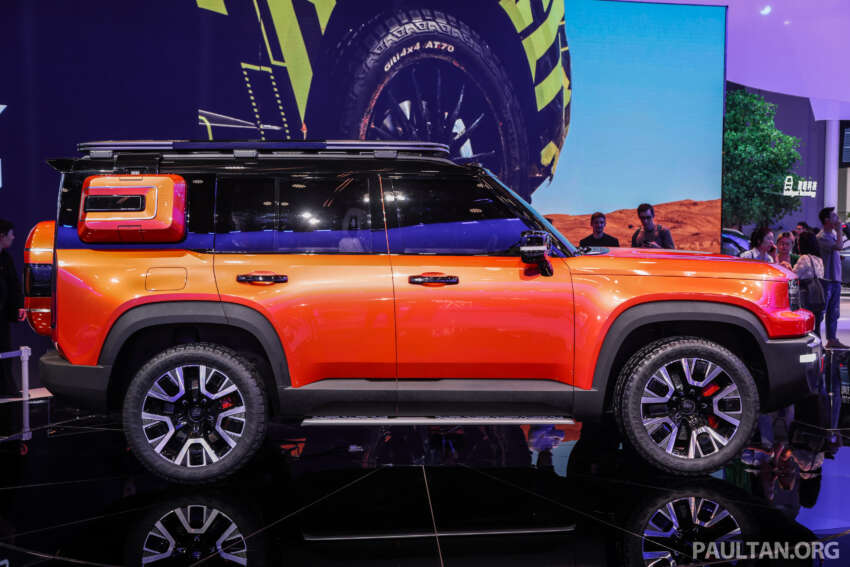 Geely Galaxy Cruiser tampil di Shanghai dengan gaya 4×4, penggerak PHEV – model offroad Proton eMas? 1905944