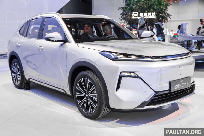 Geely Galaxy Starship 7 EM-i di Auto Shanghai 2025 – kembar PHEV Proton eMas 7, jarak gerak EV 120 km 1905827