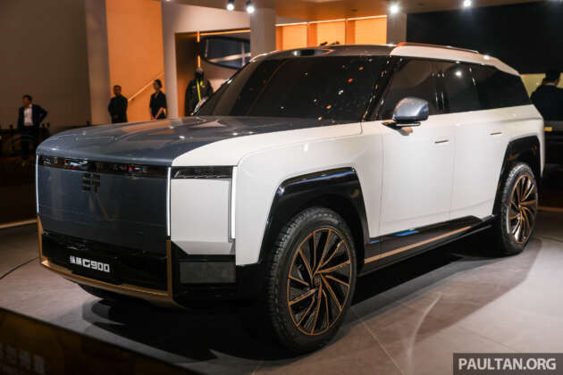 Jetour G900 didedah di Auto Shanghai 2025 – model konsep SUV mewah dengan tork hingga 18,000 Nm!