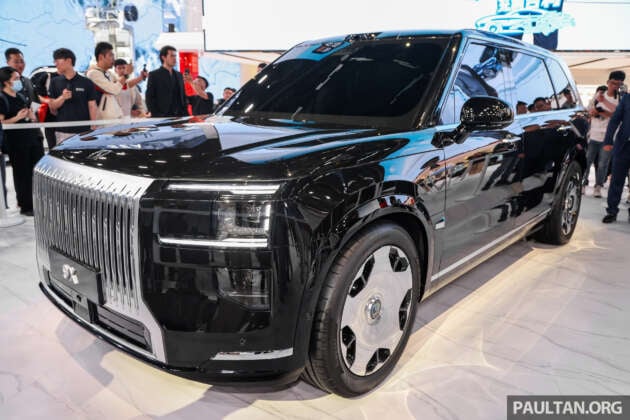 Zeekr 9X buat penampilan pertama di Shanghai — SUV hibrid mewah tiga baris tempat duduk, 898 PS