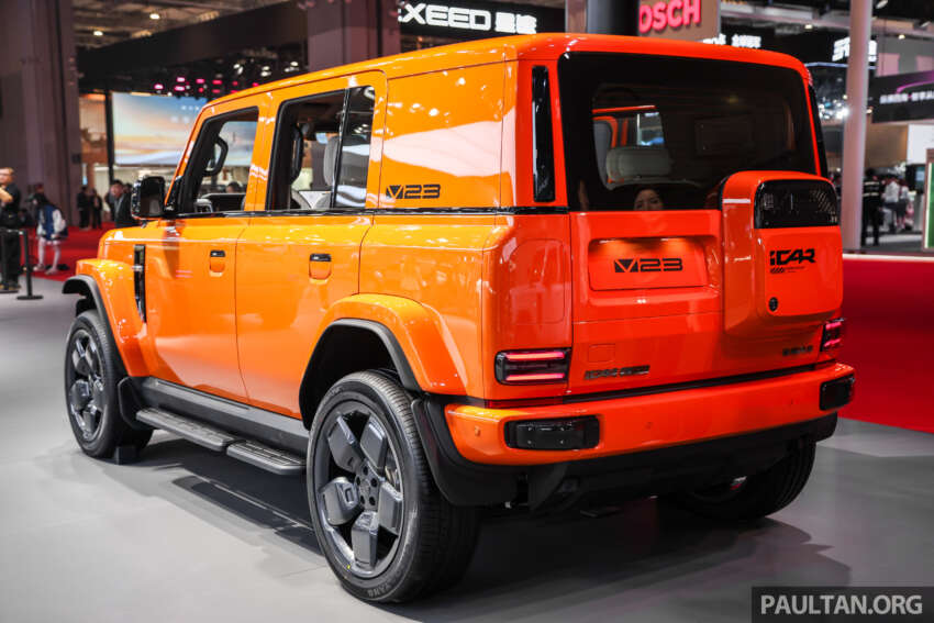 iCar V23 in Shanghai – compact EV off-roader with up to 211 PS, 550 km CLTC range; Malaysia-bound? 1907801