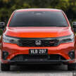 Honda City sedan 2025 dalam Phoenix Orange Pearl