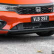 Honda City sedan 2025 dalam Phoenix Orange Pearl