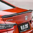 Honda City sedan 2025 dalam Phoenix Orange Pearl
