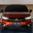 Honda City sedan 2025 dalam Phoenix Orange Pearl