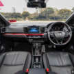Honda City sedan 2025 dalam Phoenix Orange Pearl